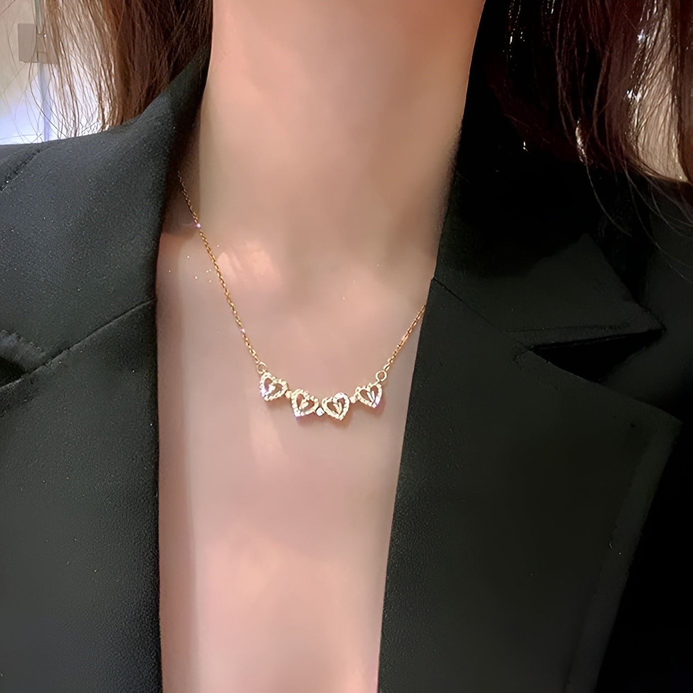 COLLAR TREBOL MAGNETICO