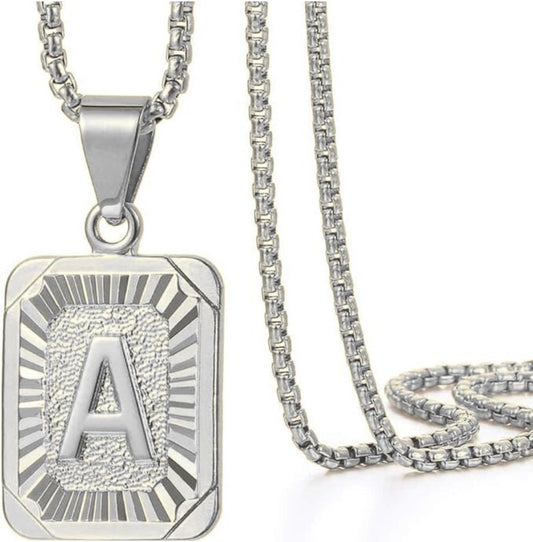 COLLAR LETRA ACERO