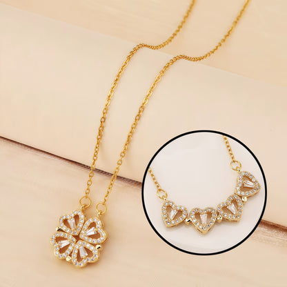 COLLAR TREBOL MAGNETICO