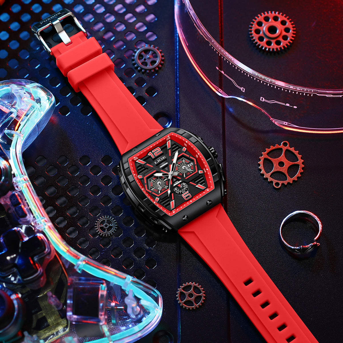 RELOJ SILK RED LIGE