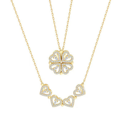 COLLAR TREBOL MAGNETICO