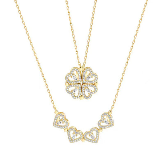 COLLAR TREBOL MAGNETICO