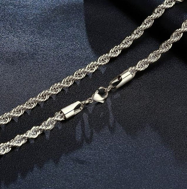 COLLAR CORDON PLATA
