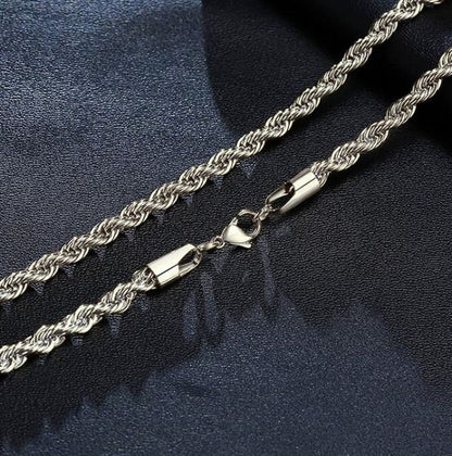 COLLAR CORDON PLATA