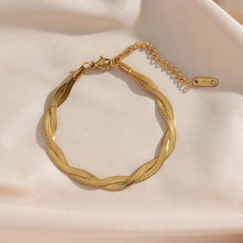 PULSERA ESPIGA TRENZADA