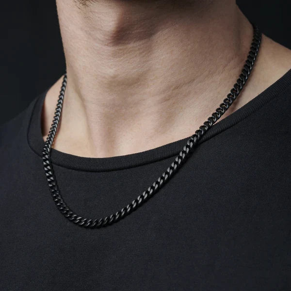 COLLAR CUBANO NEGRO UNISEX