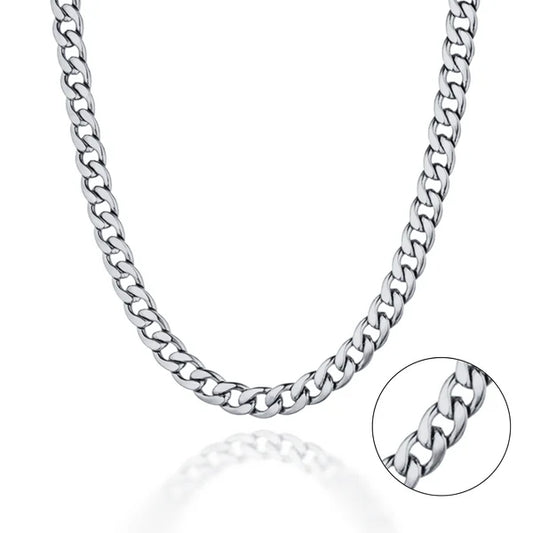 COLLAR CUBANO ACERO UNISEX